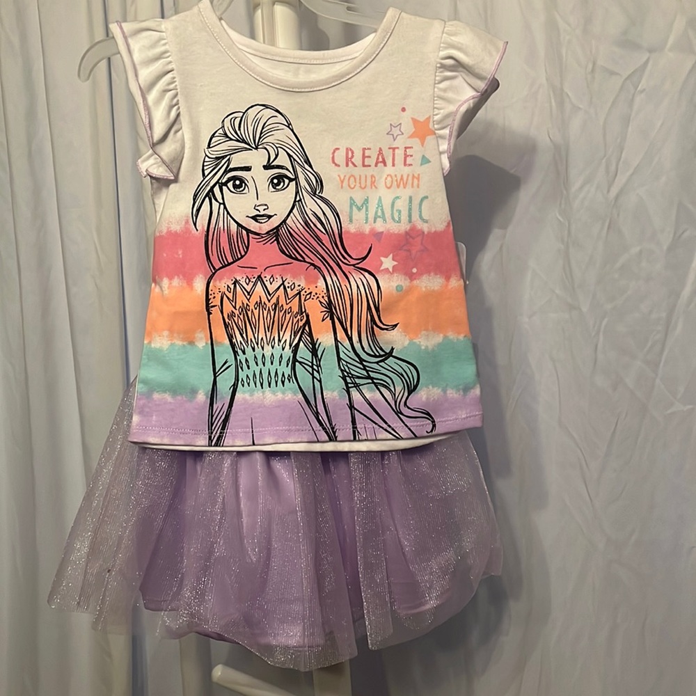 Elsa 2pc Outfit NWT